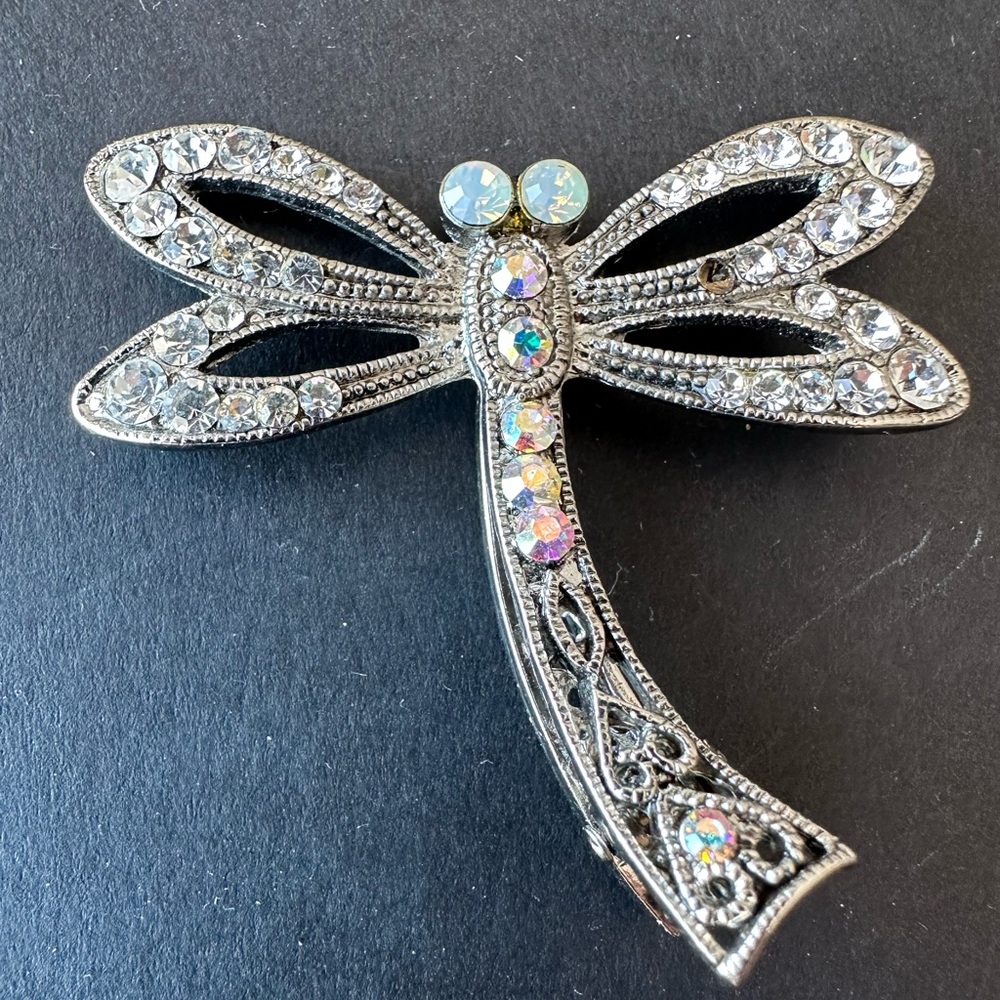 Vintage Dragonfly Hair Clip Vintage